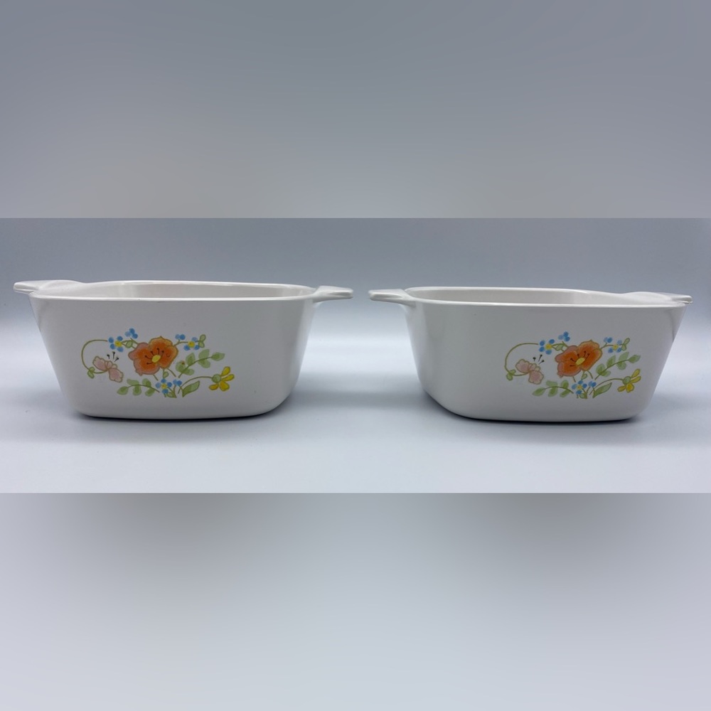 SOLD Vintage Corningware Wildflower Petite Pans - Picture 2 of 8